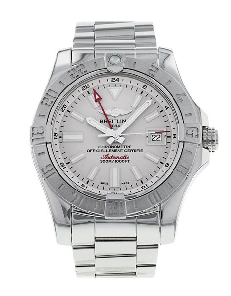 number of jewels in breitling avenger 2 chrono|Breitling Avenger a32390.